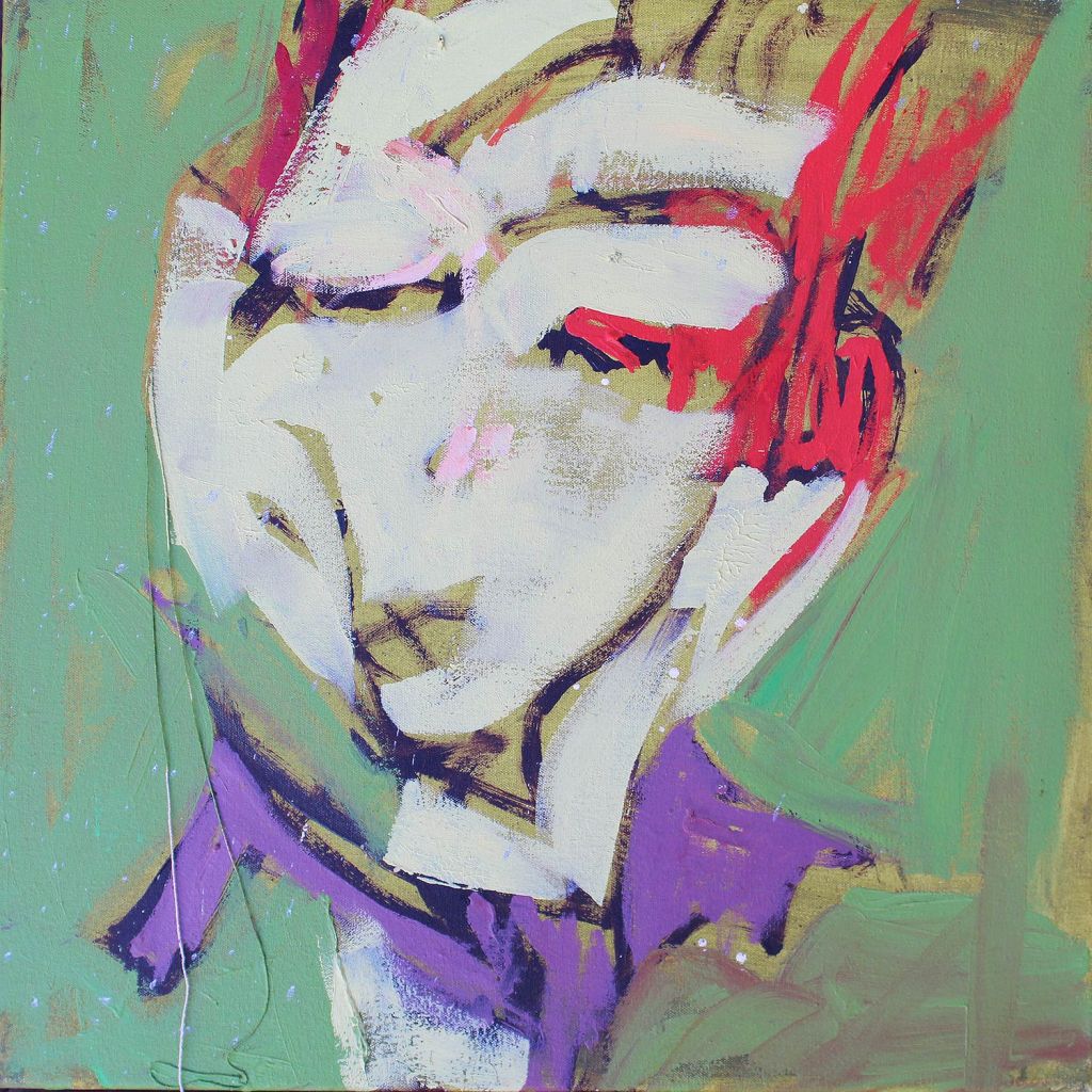 Lee Lee - oil painting from a school for the blind in Saigon, Vietnam